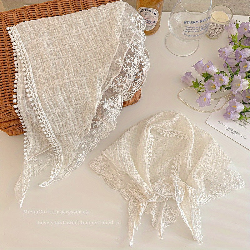 Lace Hair Scarf