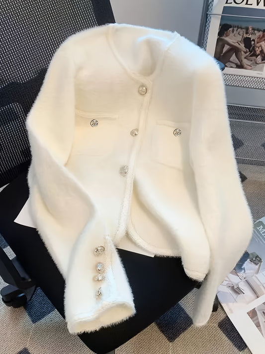 White Cardigan