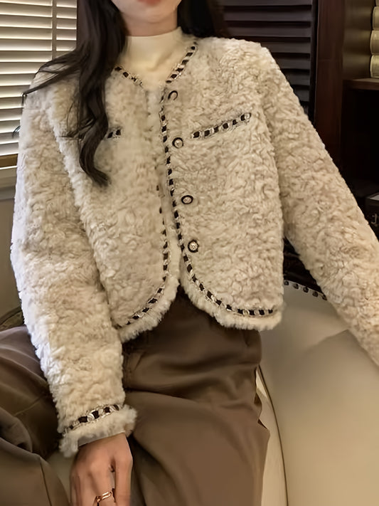 Short Lamb Coat