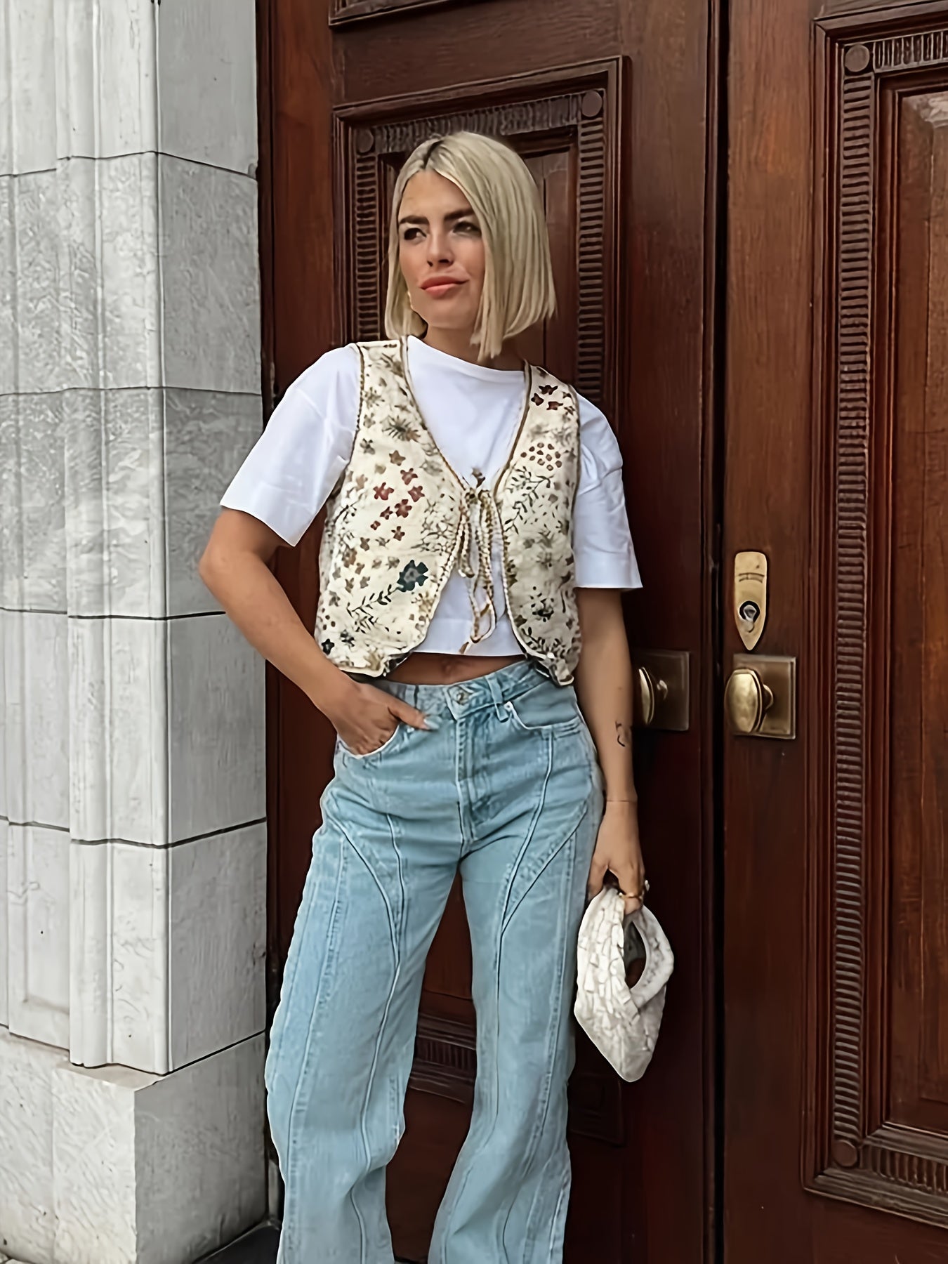 Embroidered Vest