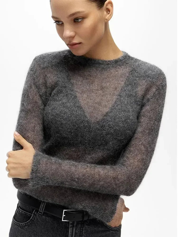 Round Neck Long Sleeve