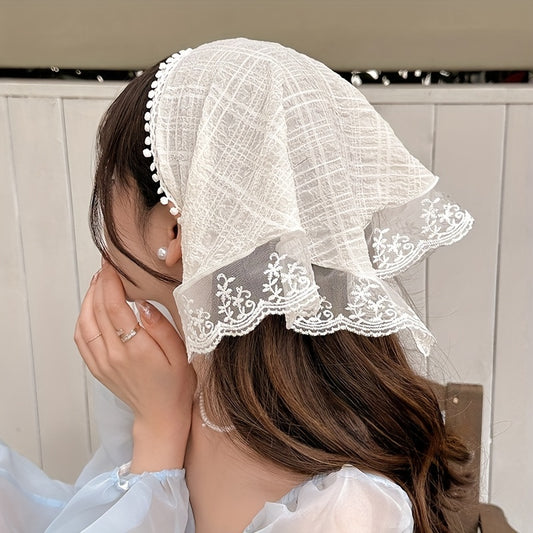 Lace Hair Scarf